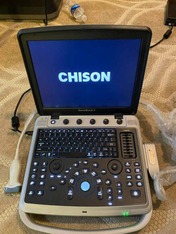 Chison Sonobook 9 Color Doppler Ultrasound & adult cardiac phased array probe