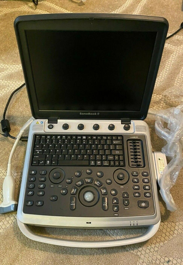 Chison Sonobook 9 Color Doppler Ultrasound & adult cardiac phased array probe