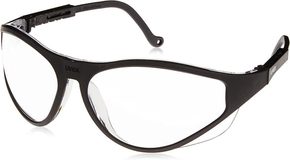 Uvex Honeywell Black Clear Lens Safety Glasses AntiFog, S3100X