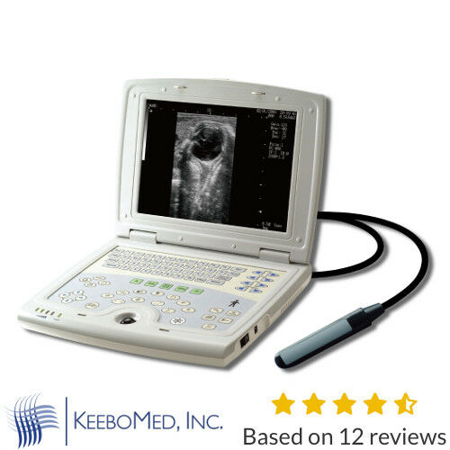 Veterinary Laptop Ultrasound Scanner 10" LCD & Rectal Probe - USA Warranty Deal