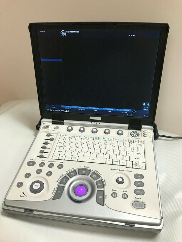 GE Vivid E Color Doppler Ultrasound Scanner, CW Two probes Cardiac, Linear 2013