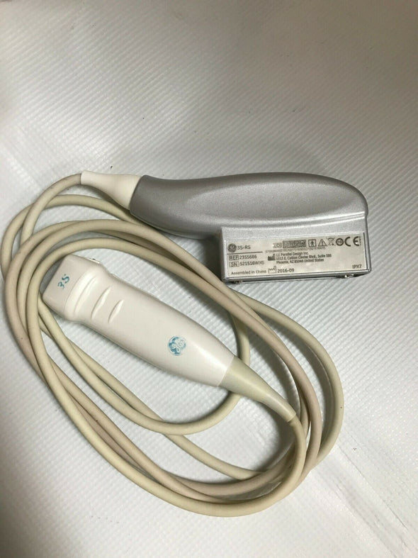 GE Vivid E Color Doppler Ultrasound Scanner, CW Two probes Cardiac, Linear 2013