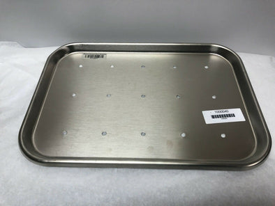 Vollrath Shallow Surgical 14" Tray with Holes | KMCE-165