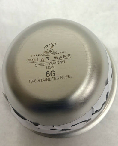 Polar Ware 18-8 Stainless Steel Bowl 6G | KMCE-156