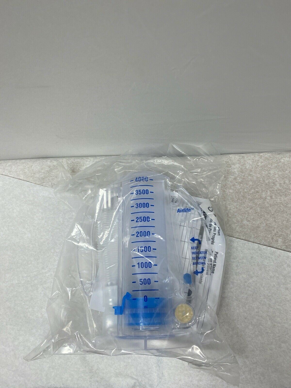 Carefusion AirLife 001901A Volumetric Incentive Spirometer | CEDESP-12 ...