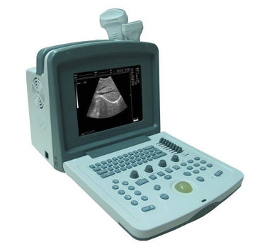 Veterinary Digital Ultrasound Scanner Machine & Two Probes, Stable WED-9618V