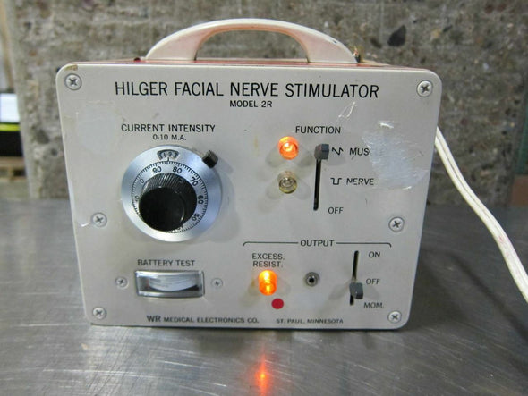 Hilger / WR Medical 2R Facial Nerve Stimulator