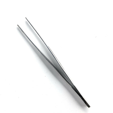 Surgical Thumb Tissue Forceps, Serrated, Straight, 5-1/2" (DMT372)