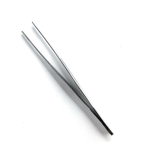 Surgical Thumb Tissue Forceps, Serrated, Straight, 5-1/2" (DMT372)