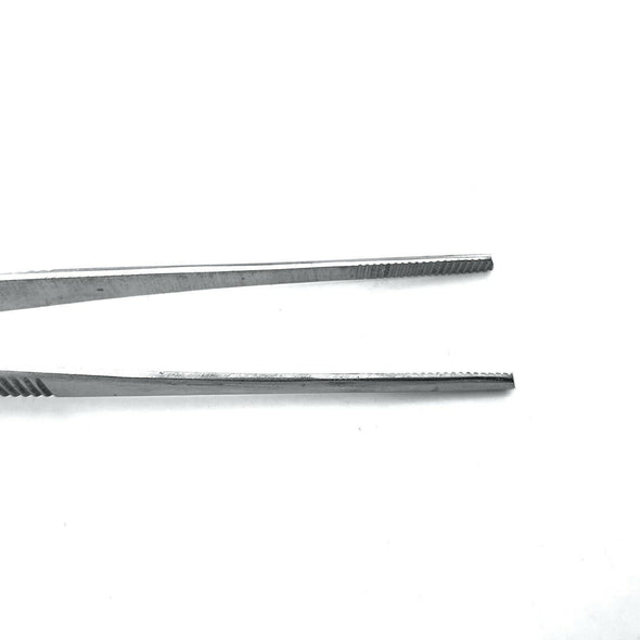 Surgical Thumb Tissue Forceps, Serrated, Straight, 5-1/2" (DMT372)