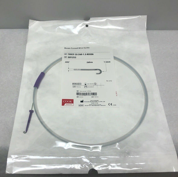 Cook Medical Rosen Curved Wire Guide G01253 | CEDESP-111