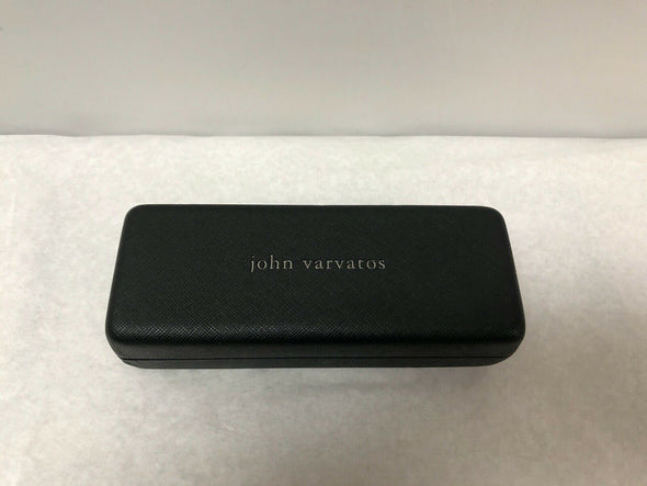 John Varvatos Black, Squared Corners Optical Eyeglasses Hard Case | KMOPT-49