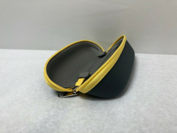 TMX Grey and Yellow Eyewear Optical Eyeglasses Hard Case | KMOPT-62