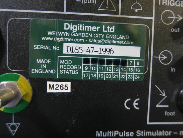 Digitimer D185 Muscle Stimulator (595DM)