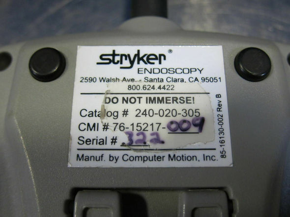 Stryker Hermes Pendant Touch Pad (619DM)