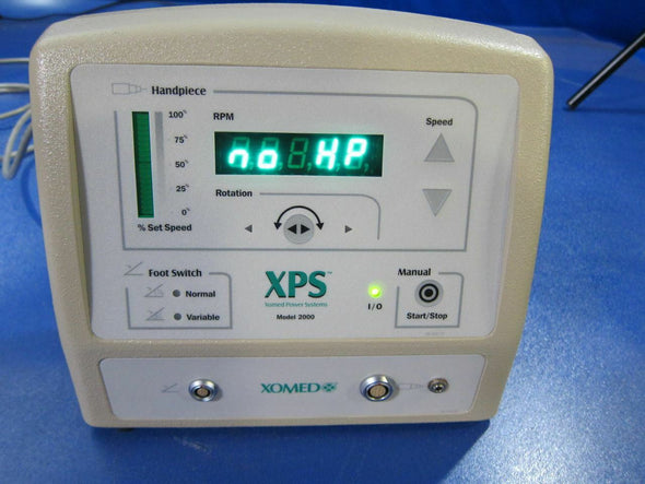 Xomed 2000 XPS Microresector Console w/ XPS Irrigator (621DM)