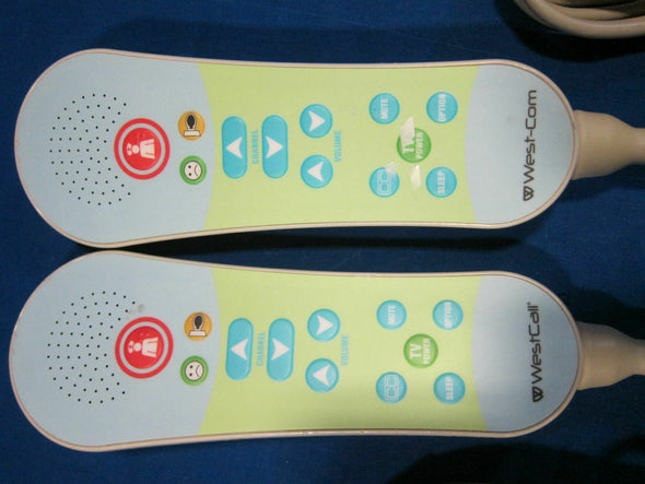 WestCall Bedside Patient Remotes pair of 2  used