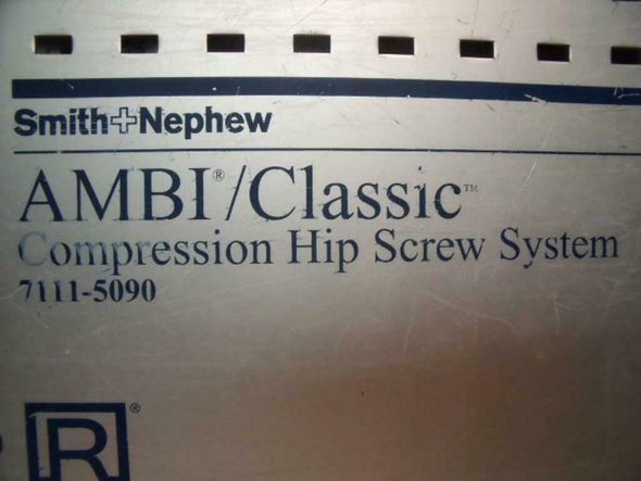 Empty Case Smith & Nephew 7111-5090 Ambi/Classic Compression Hip Screw System