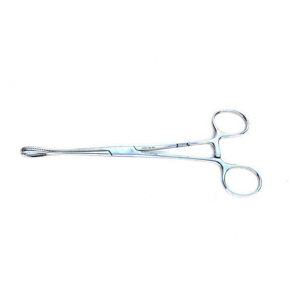 Jarit 115-102 Foerster Sponge Holding Forceps, Straight, Serrated, 7" (DMT376)