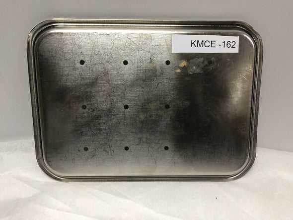 Unbranded Shallow Surgery Tray with Holes | KMCE-162