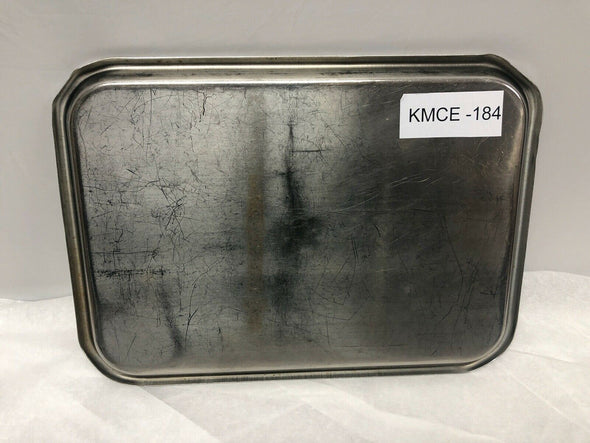 Unbranded Stainless Steel Surgical 12" Tray | KMCE-184