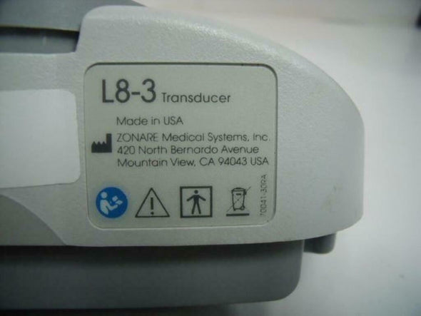 ZONARE 84007-30 L8-3 ULTRASOUND PROBE | PR167