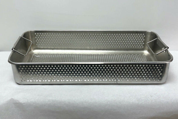 Unbranded Steel Tray (L: 21 1/4 in. W: 10 in. H: 3 1/2 in.) | KMCE-196