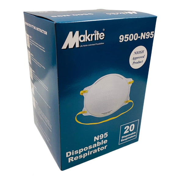 Respirators 9500 b box of 20