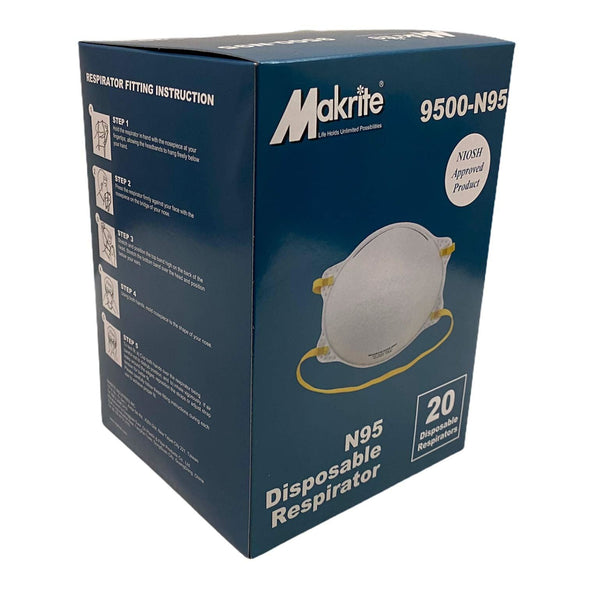 Respirators 9500 b box of 20