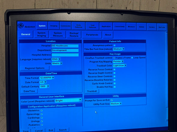 GE LOGIQ E  Ultrasound DOM 2012 with two probe 4c-Rs and 3S-rs