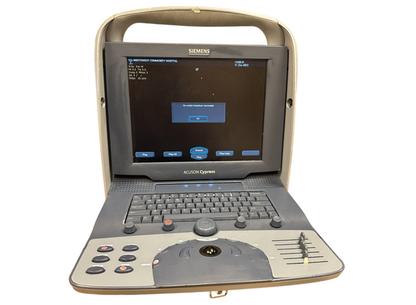 Siemens Acuson Cypress Portable Ultrasound Machine 2011